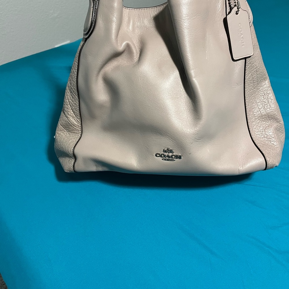 Coach Cream Shoulder Bag